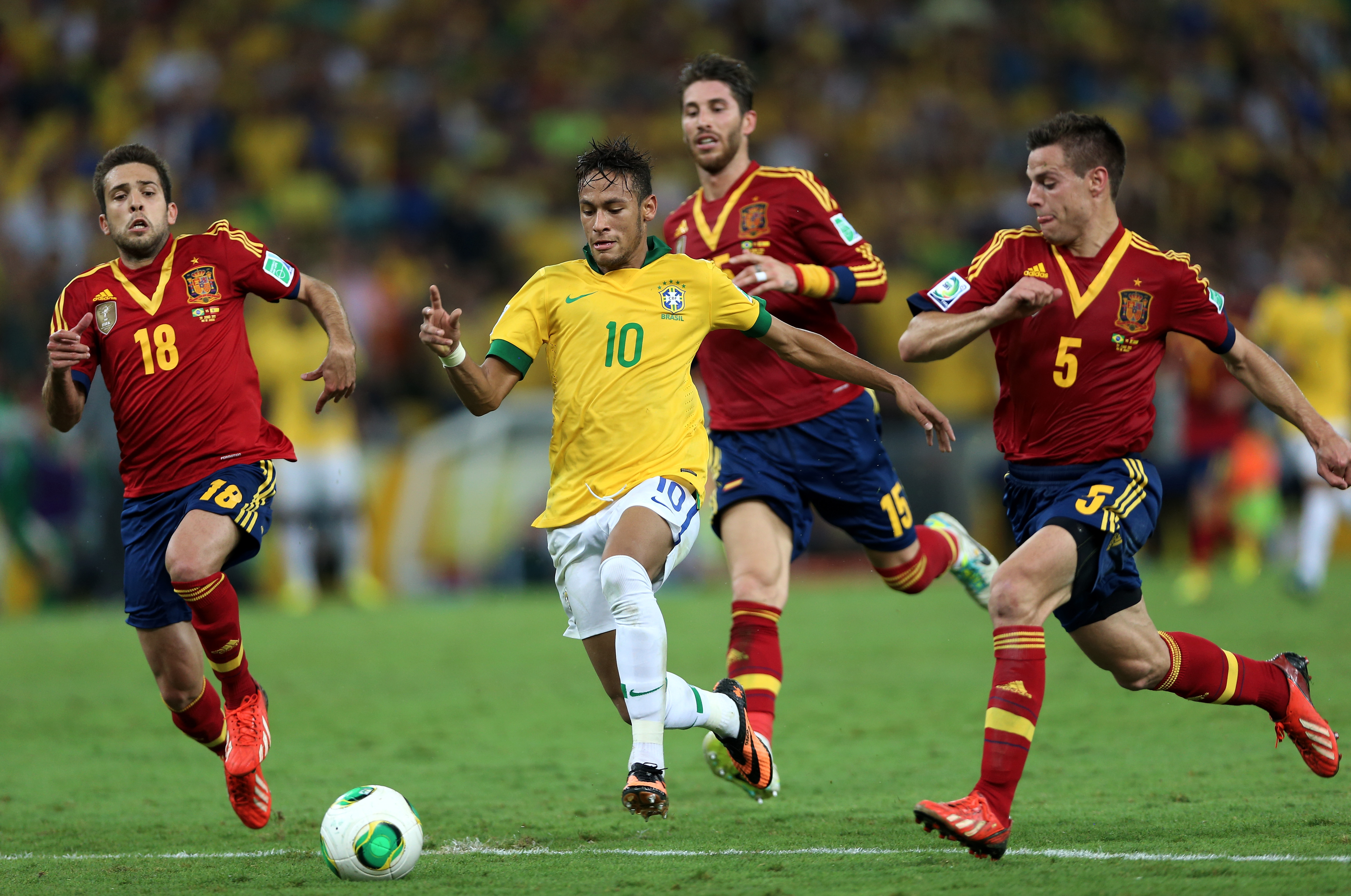 Brazil v Spain: Final - FIFA Confederations Cup Brazil 2013