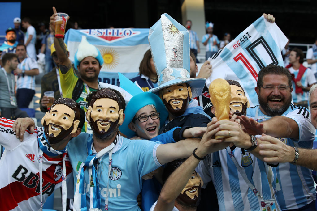 during the 2018 FIFA World Cup Russia group D match between Argentina and Croatia at Nizhny Novgorod Stadium on June 21, 2018 in Nizhny Novgorod, Russia.