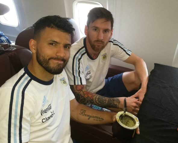 screen messi e aguero