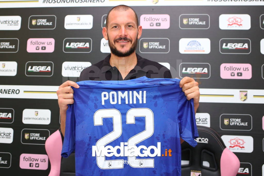 US Citta di Palermo Unveils New Singning Alberto Pomini