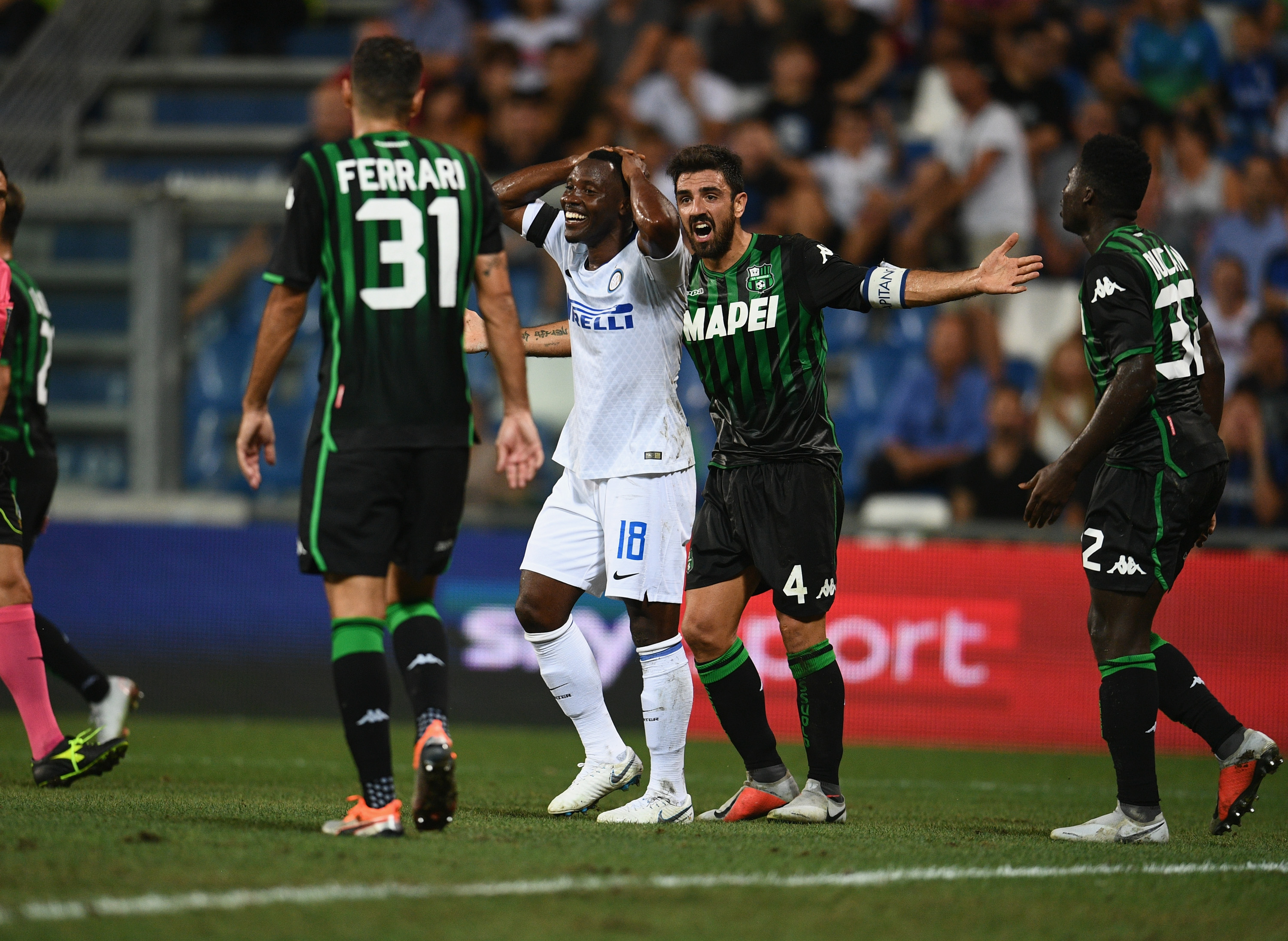 US Sassuolo v FC Internazionale - Serie A