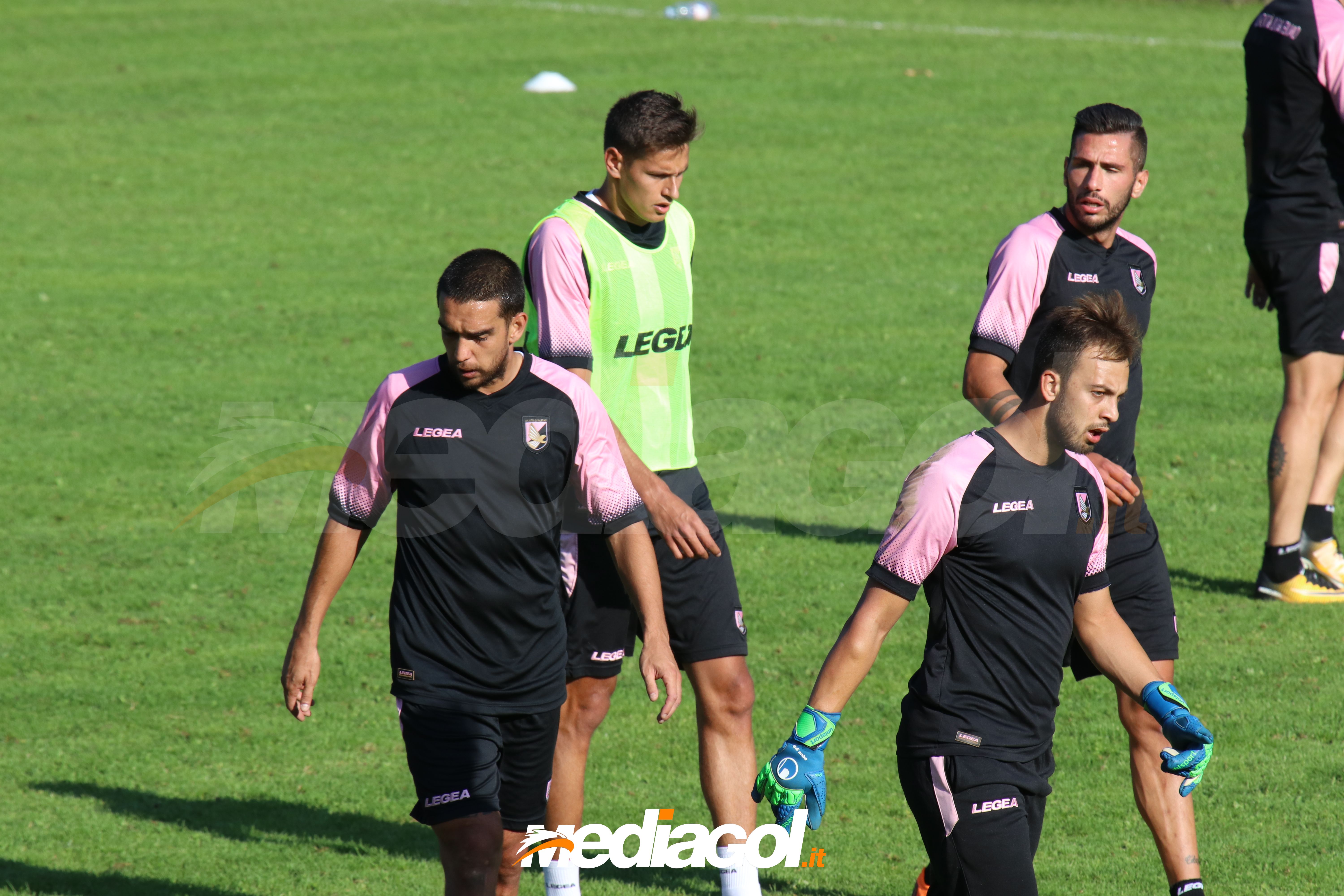 allenamento Palermo