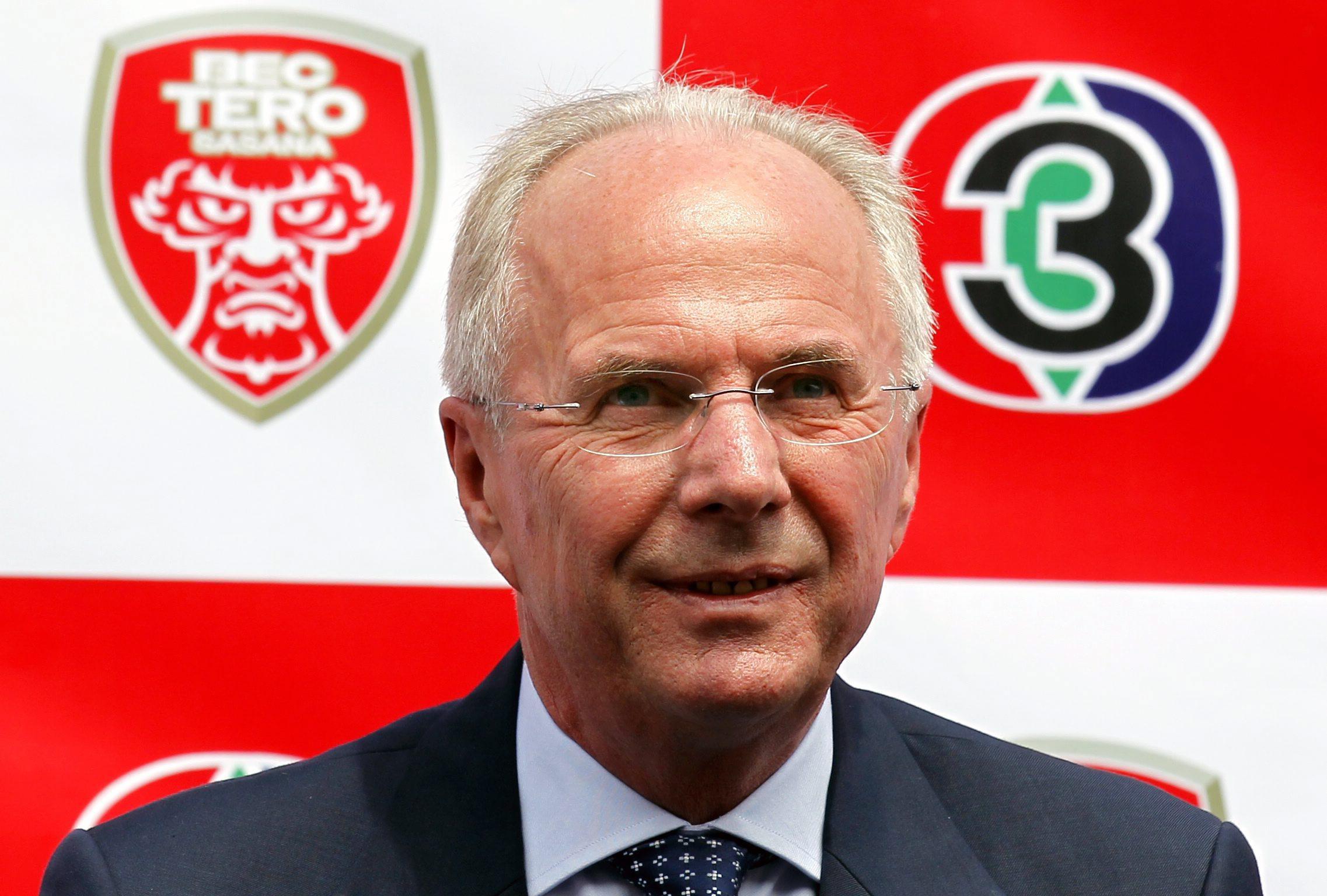 BEC-Tero Sasana soccer club signed Sven Goran Eriksson as technical director