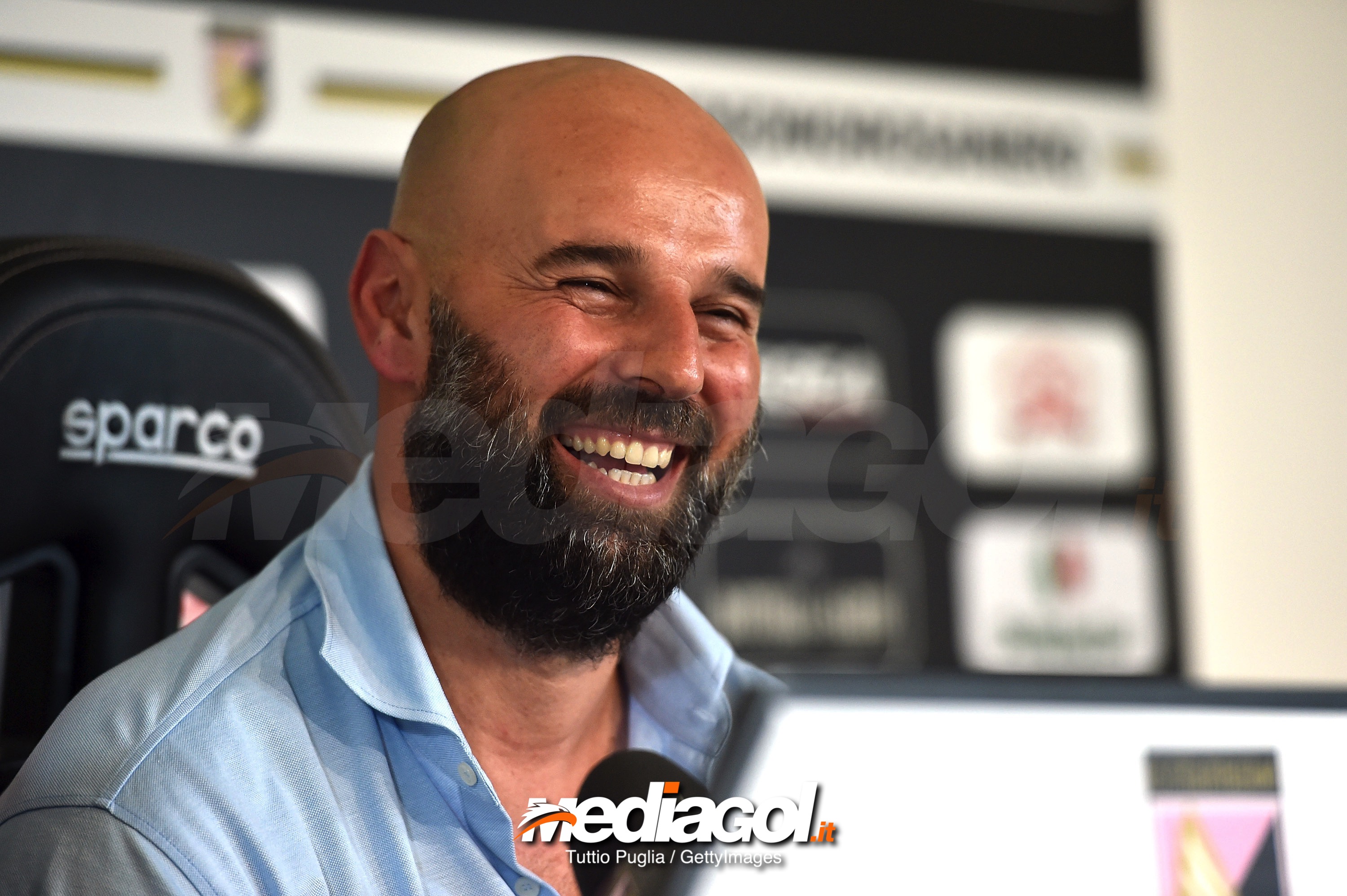 US Citta di Palermo Unveils New Coach Roberto Stellone