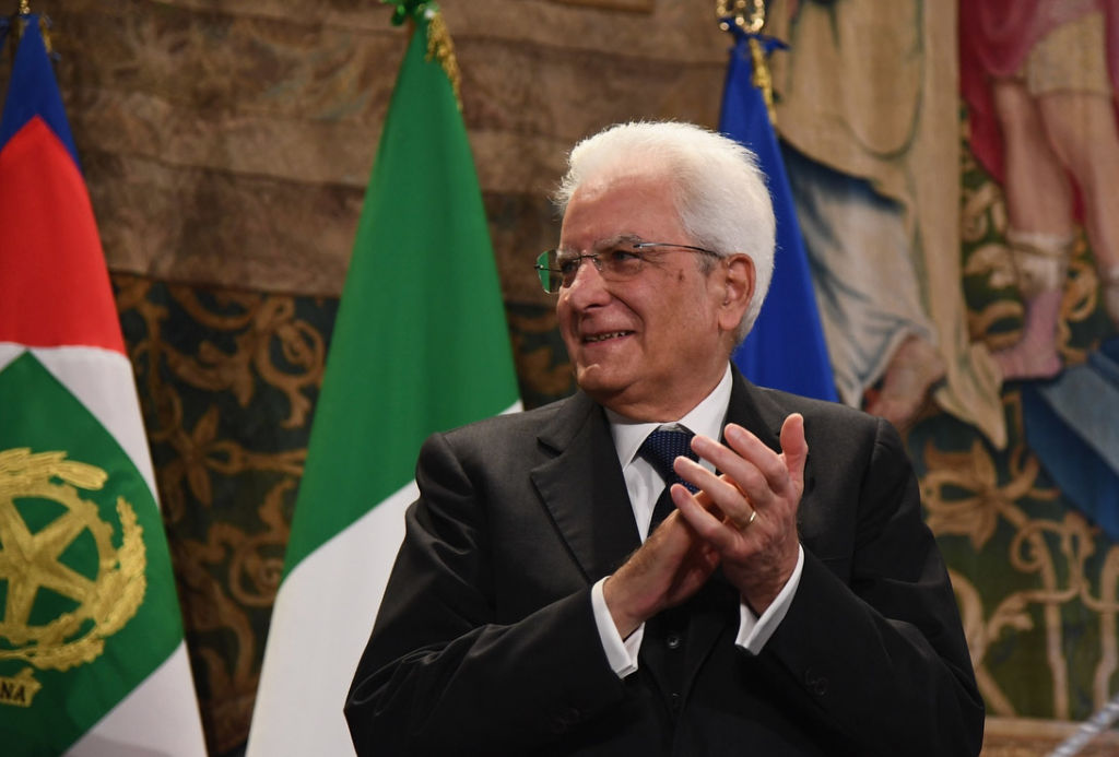 Italy Meets President Sergio Mattarella