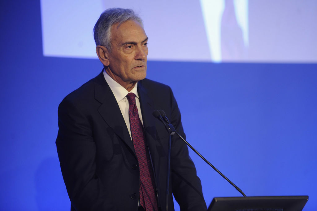 ROME, ITALY - JANUARY 29:  Gabriele Gravina attends the Italian Football Federation (FIGC) new president elections on January 29, 2018 in Rome, Italy.  (Photo by Marco Rosi/Getty Images)