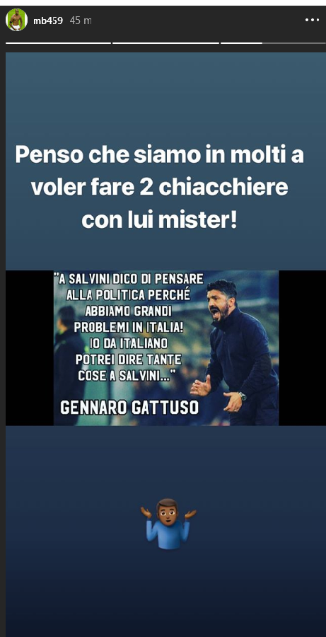 balotelli gattuso salvini