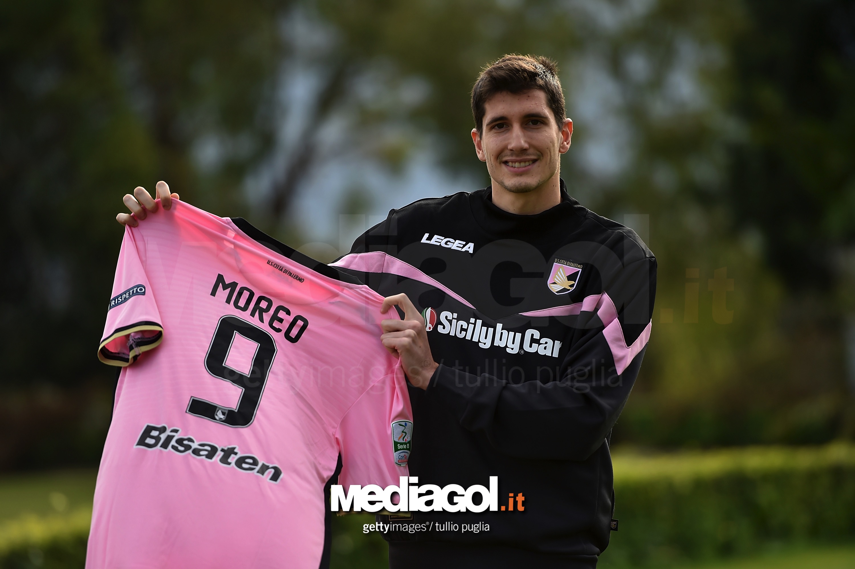 US Citta di Palermo New Signing Stefano Moreo Press Conference