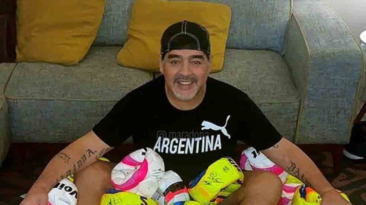 maradona beneficenza