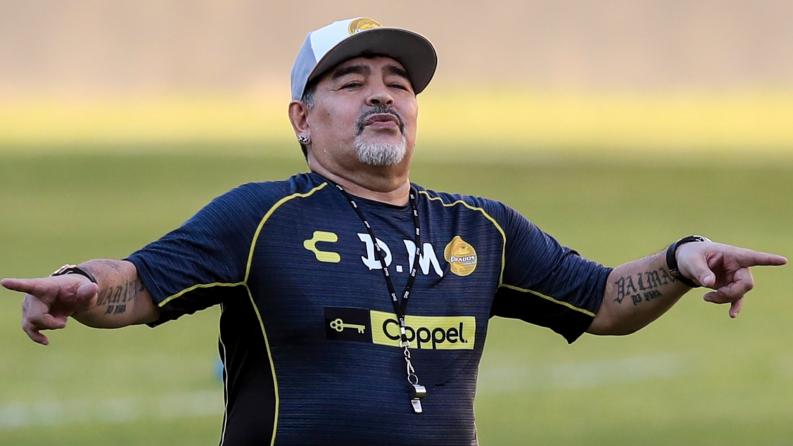 Maradona dorados