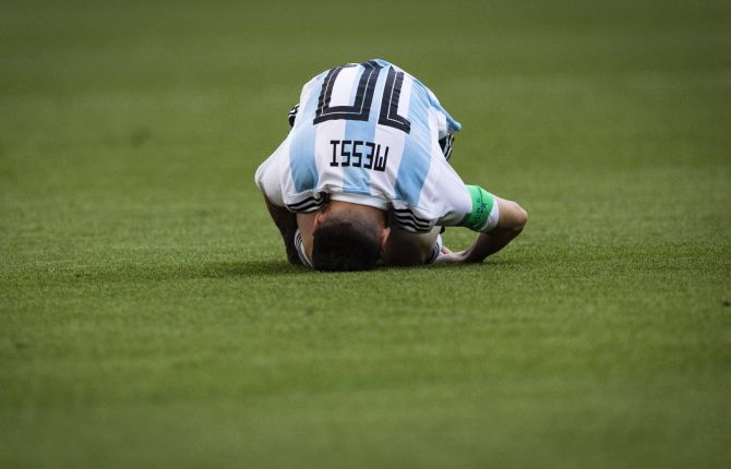 messi vomito