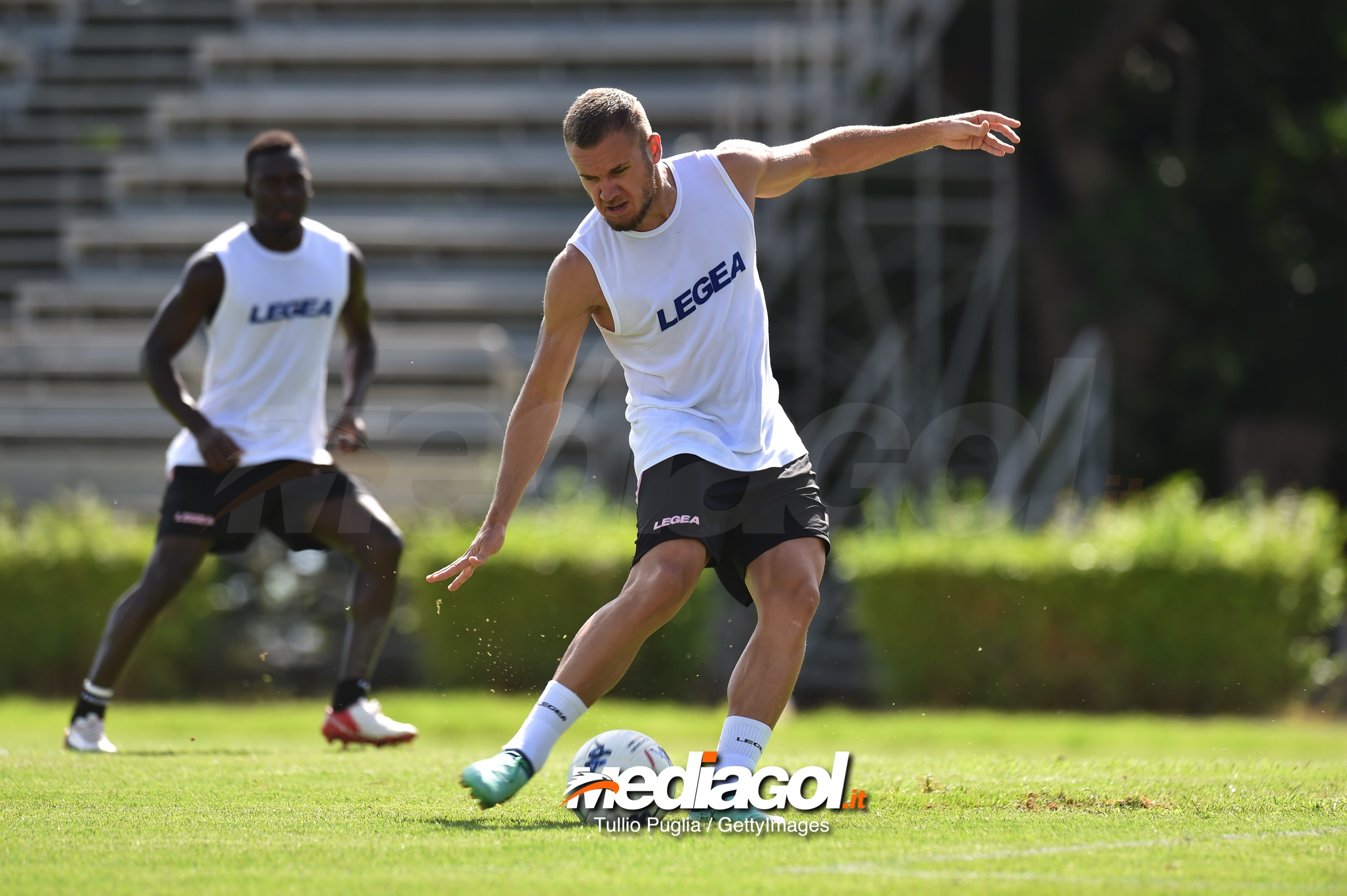 US Citta di Palermo Training And Press Conference