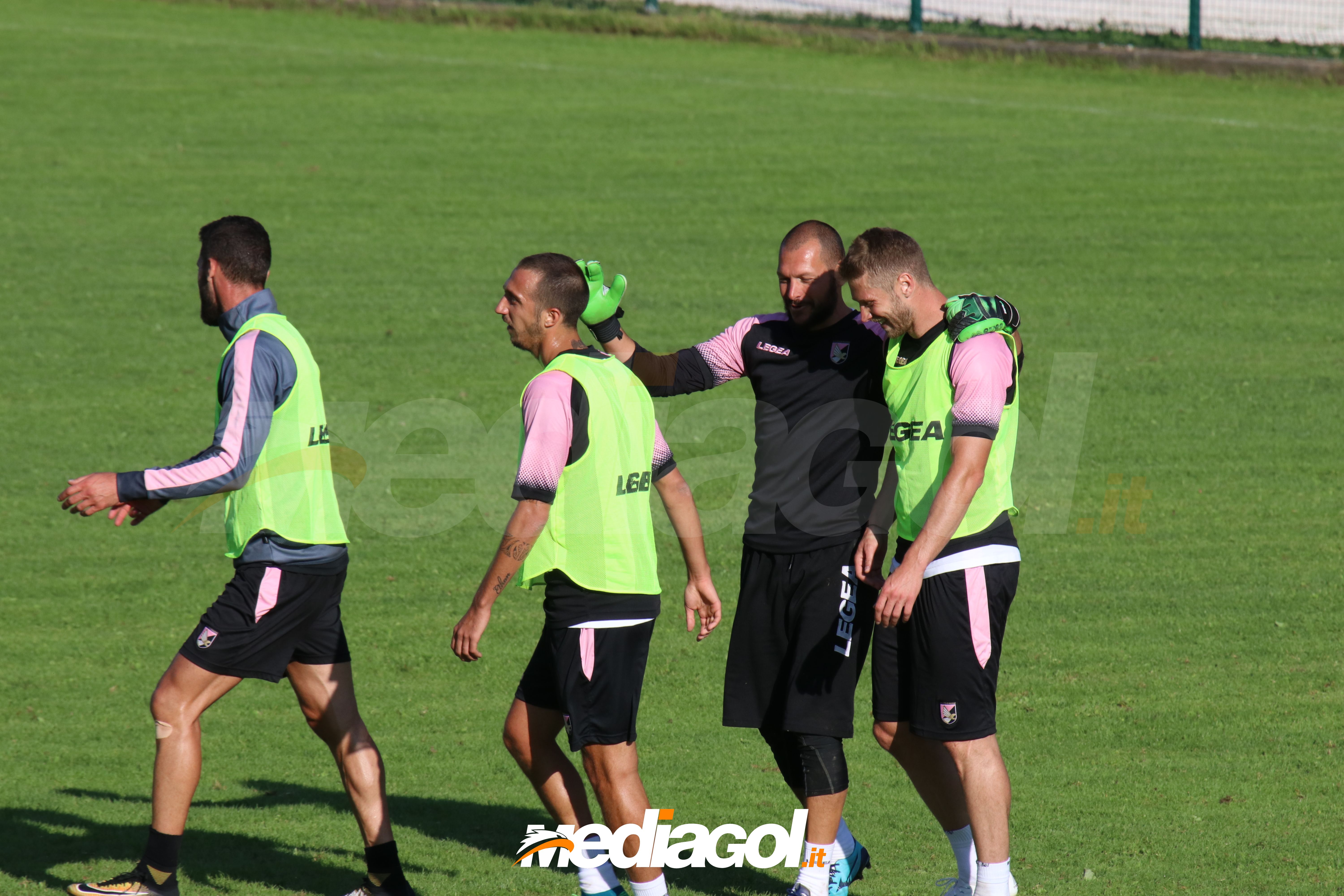 allenamento Palermo