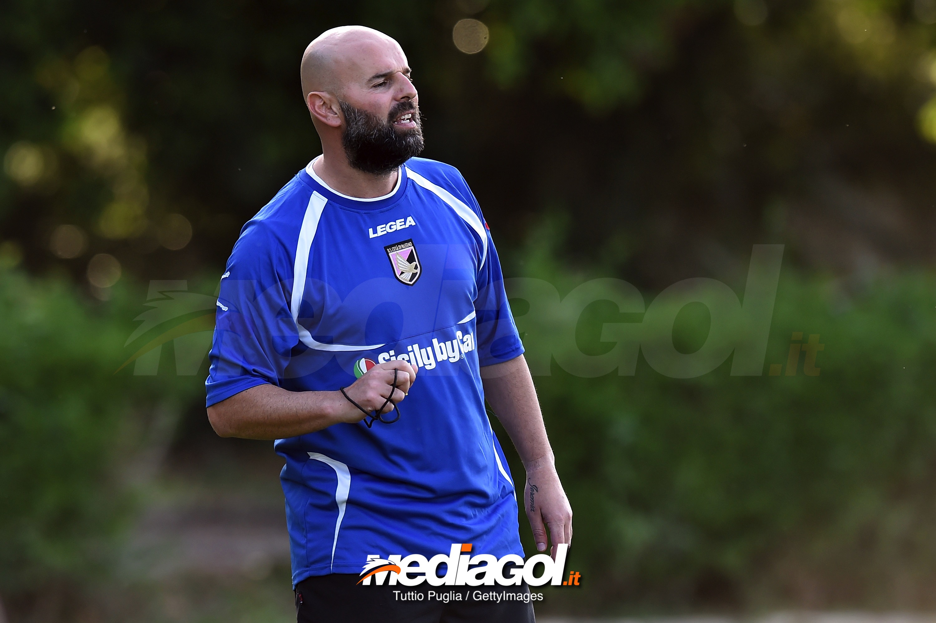 US Citta di Palermo Unveils New Coach Roberto Stellone