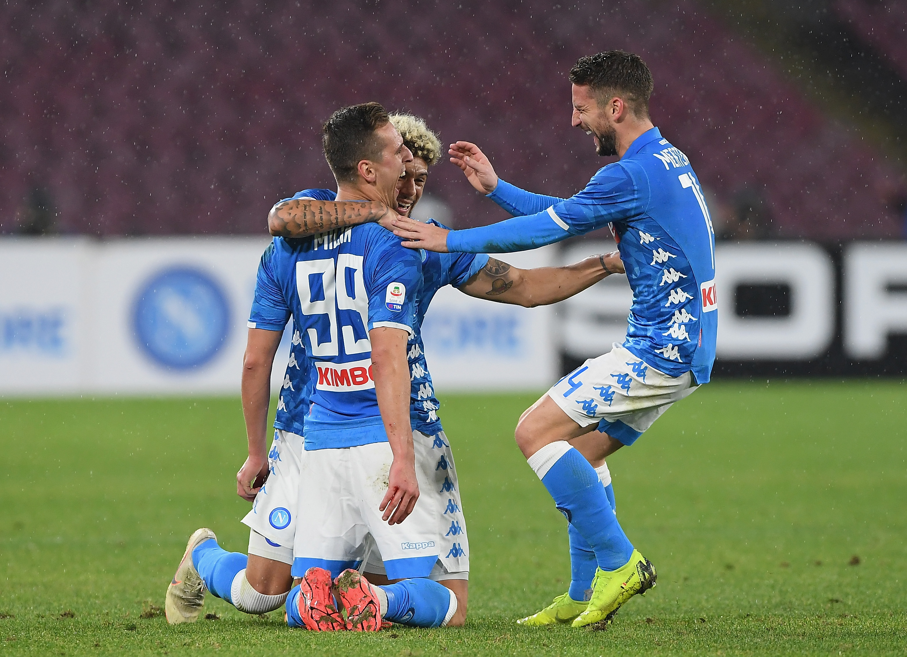 SSC Napoli v SS Lazio - Serie A