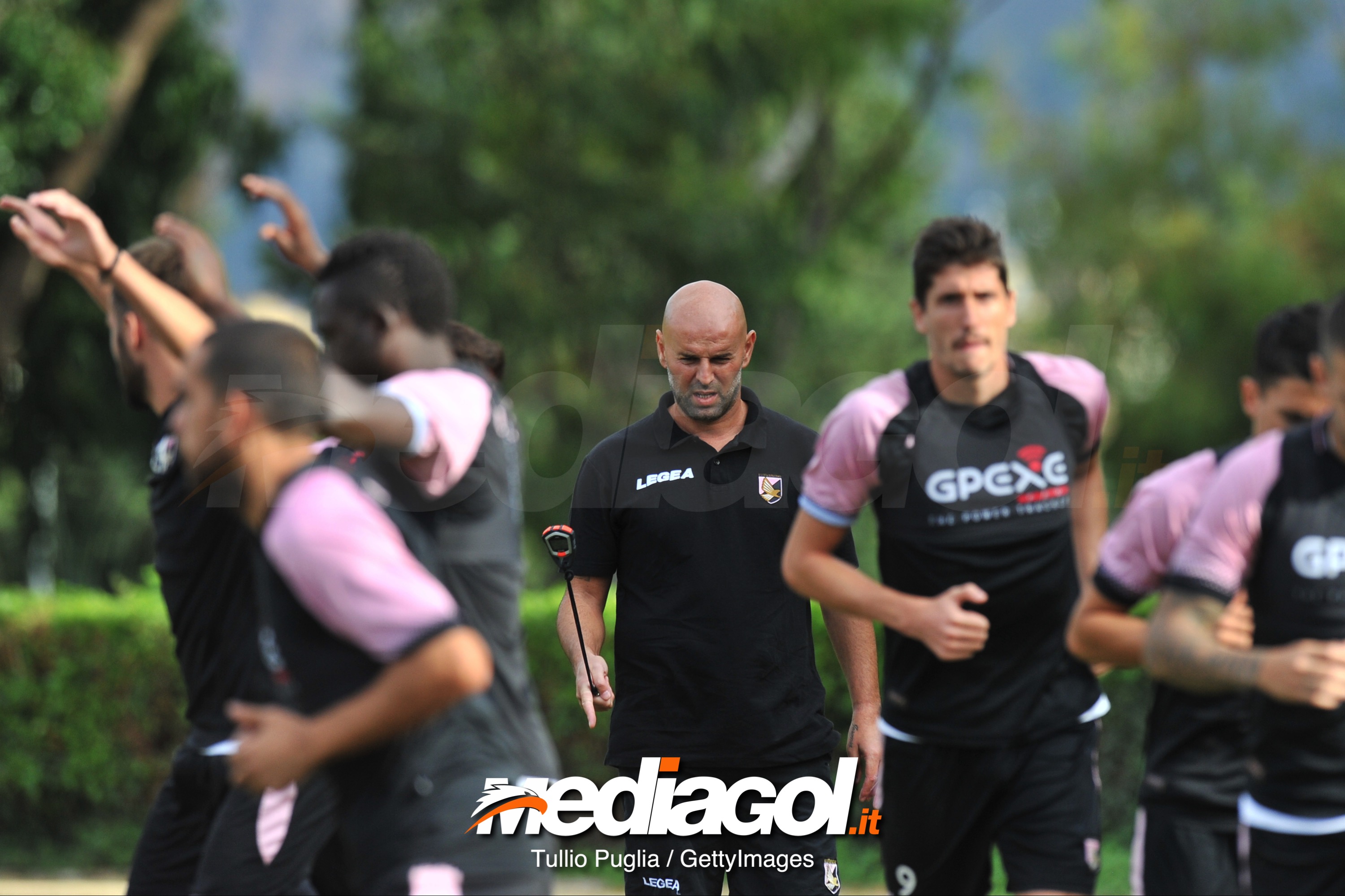 US Citta Di Palermo Trainig Session