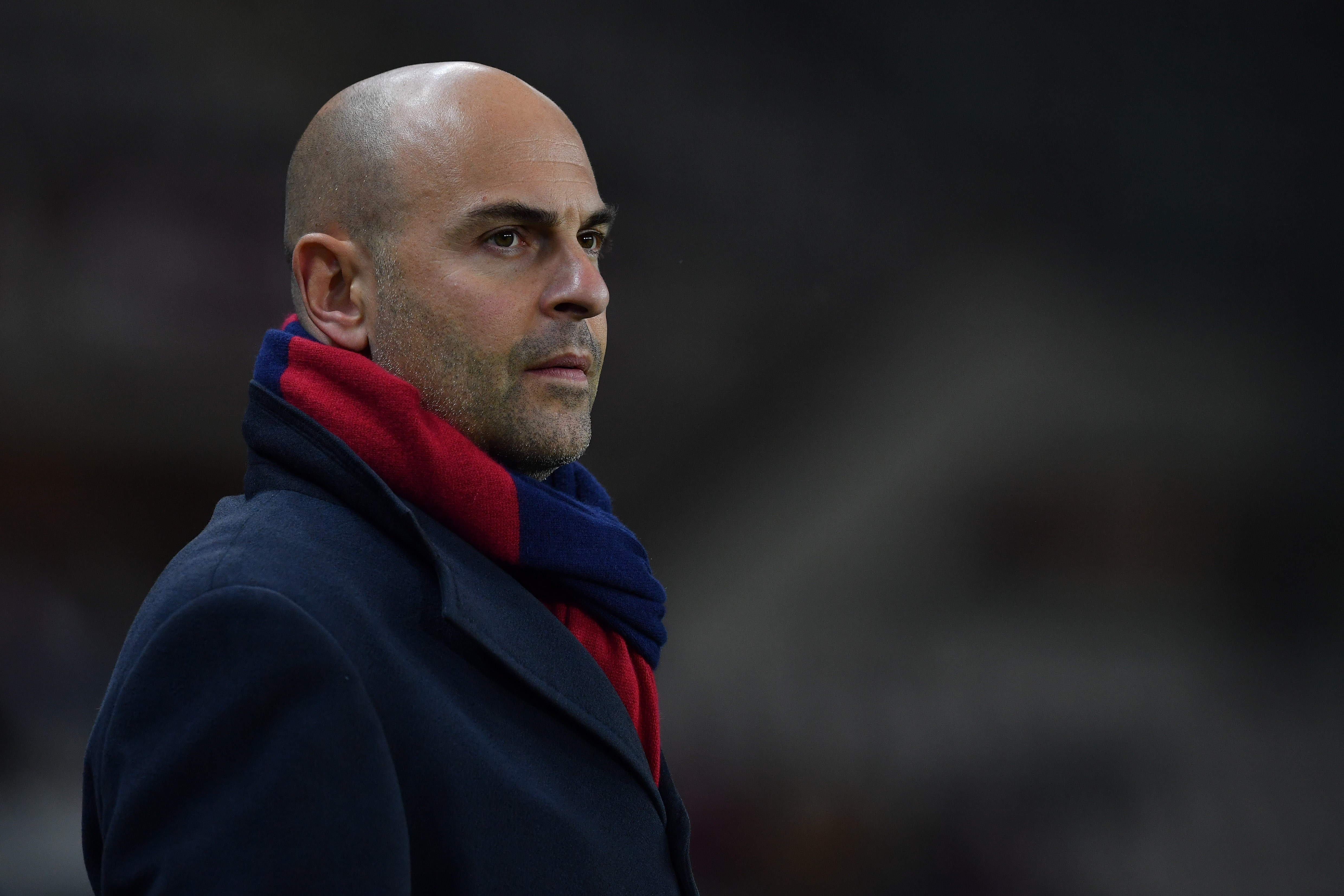 TURIN, ITALY - OCTOBER 29:  Cagliari Calcio president Tommaso Edoardo Giulini looks on during the Serie A match between Torino FC and Cagliari Calcio at Stadio Olimpico di Torino on October 29, 2017 in Turin, Italy.  (Photo by Valerio Pennicino/Getty Images)