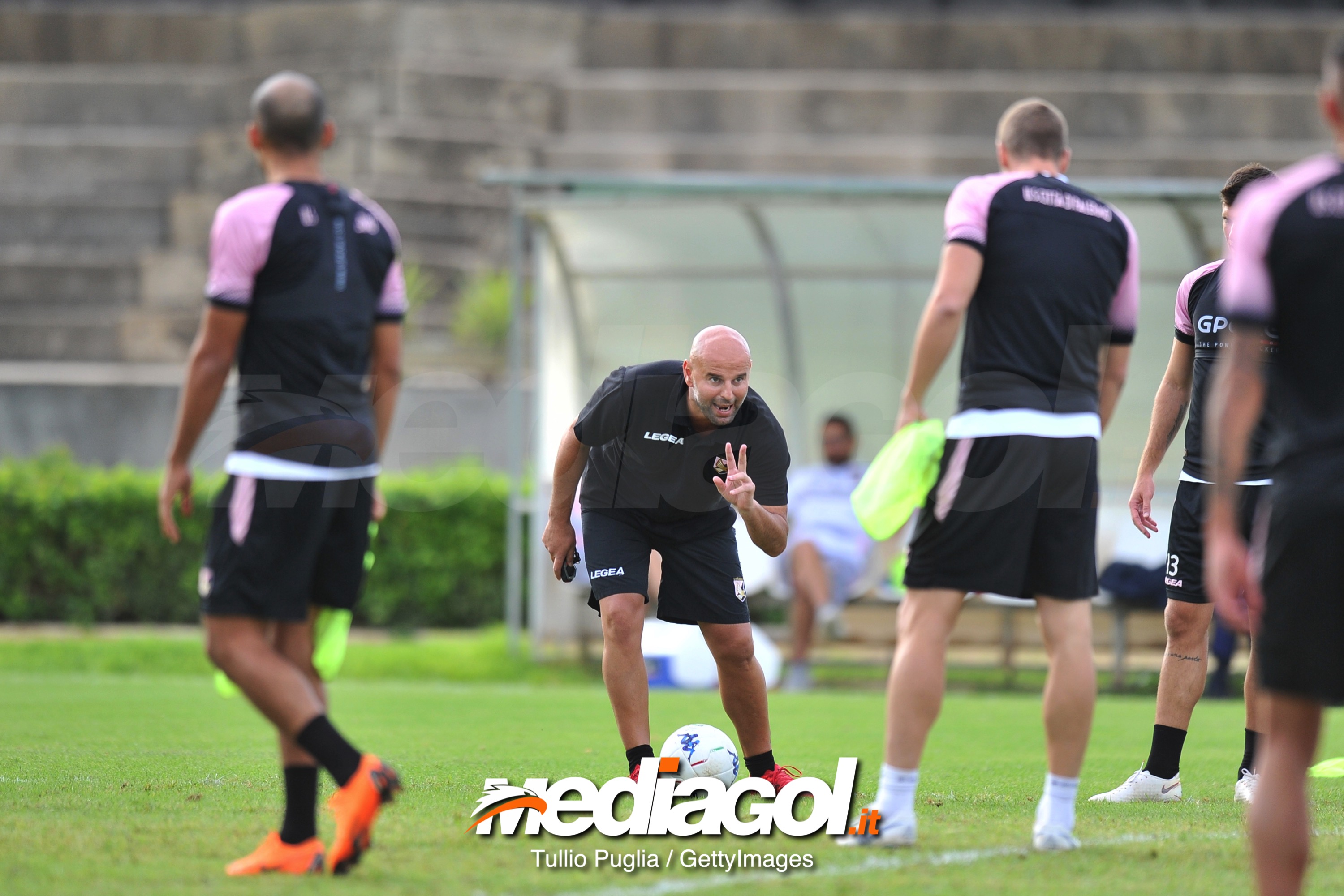 US Citta Di Palermo Trainig Session