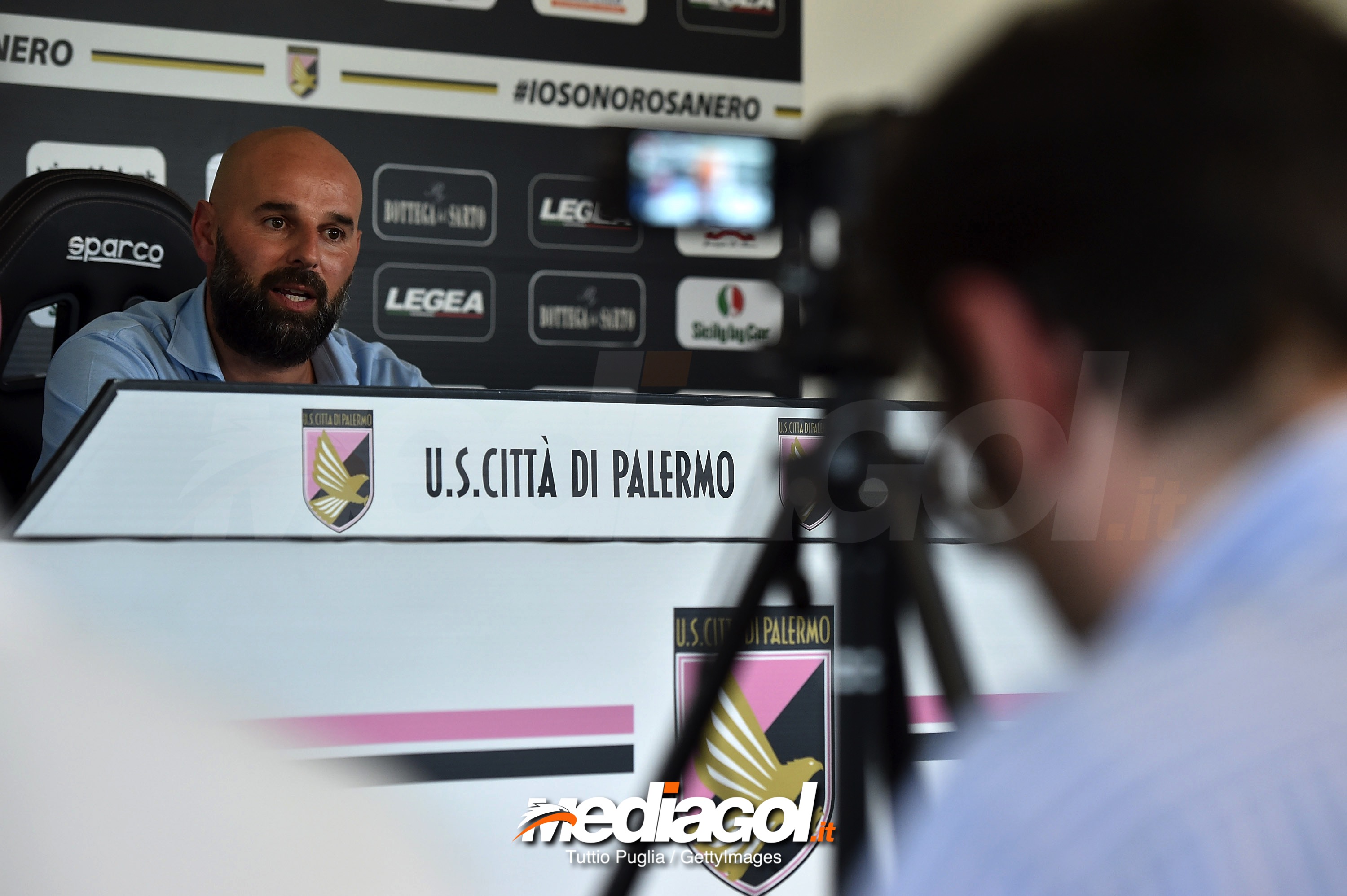 US Citta di Palermo Unveils New Coach Roberto Stellone