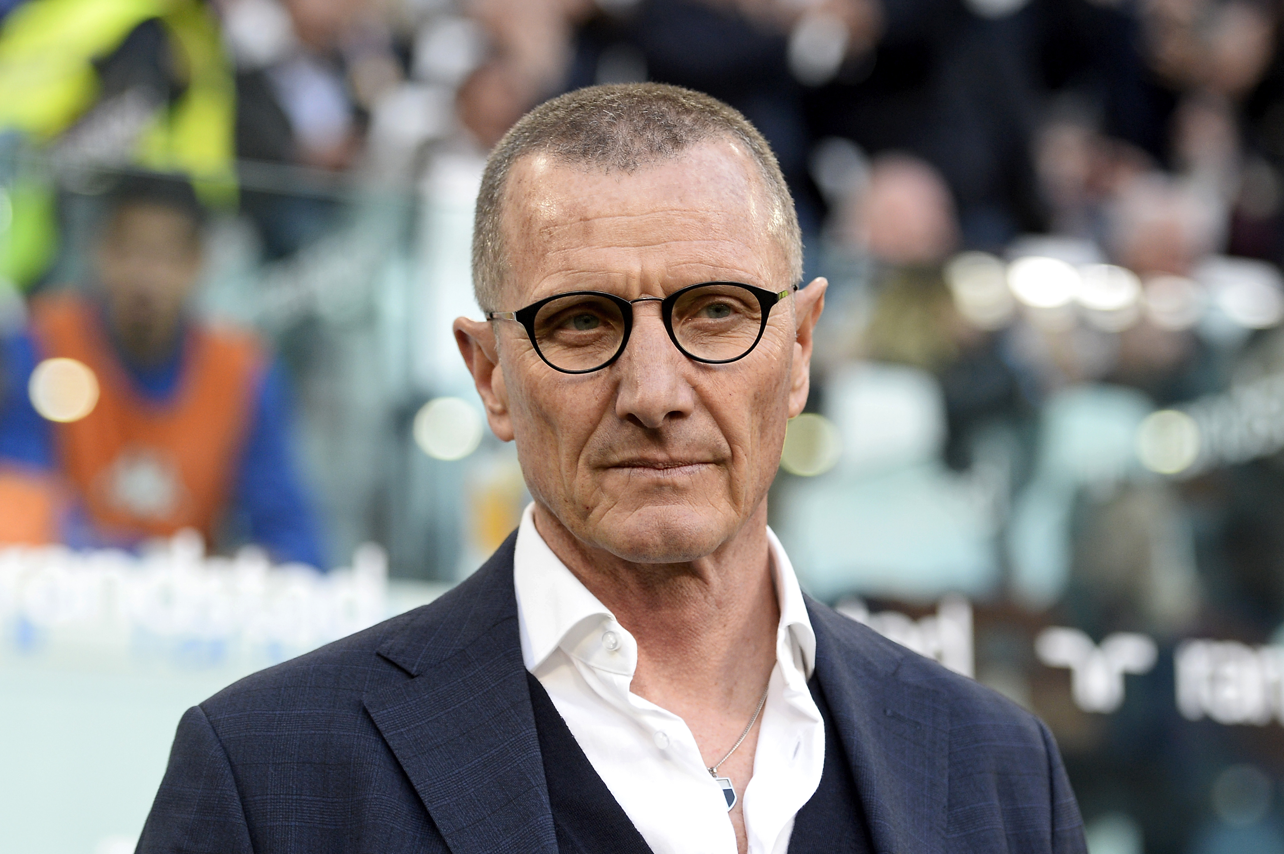 TURIN, ITALY - MARCH 30:  head coach of Empoli Aurelio Andreazzoli looks on before the Serie A match between Juventus and Empoli at Allianz Stadium on March 30, 2019 in Turin, Italy.  (Photo by Filippo Alfero - Juventus FC/Juventus FC via Getty Images)