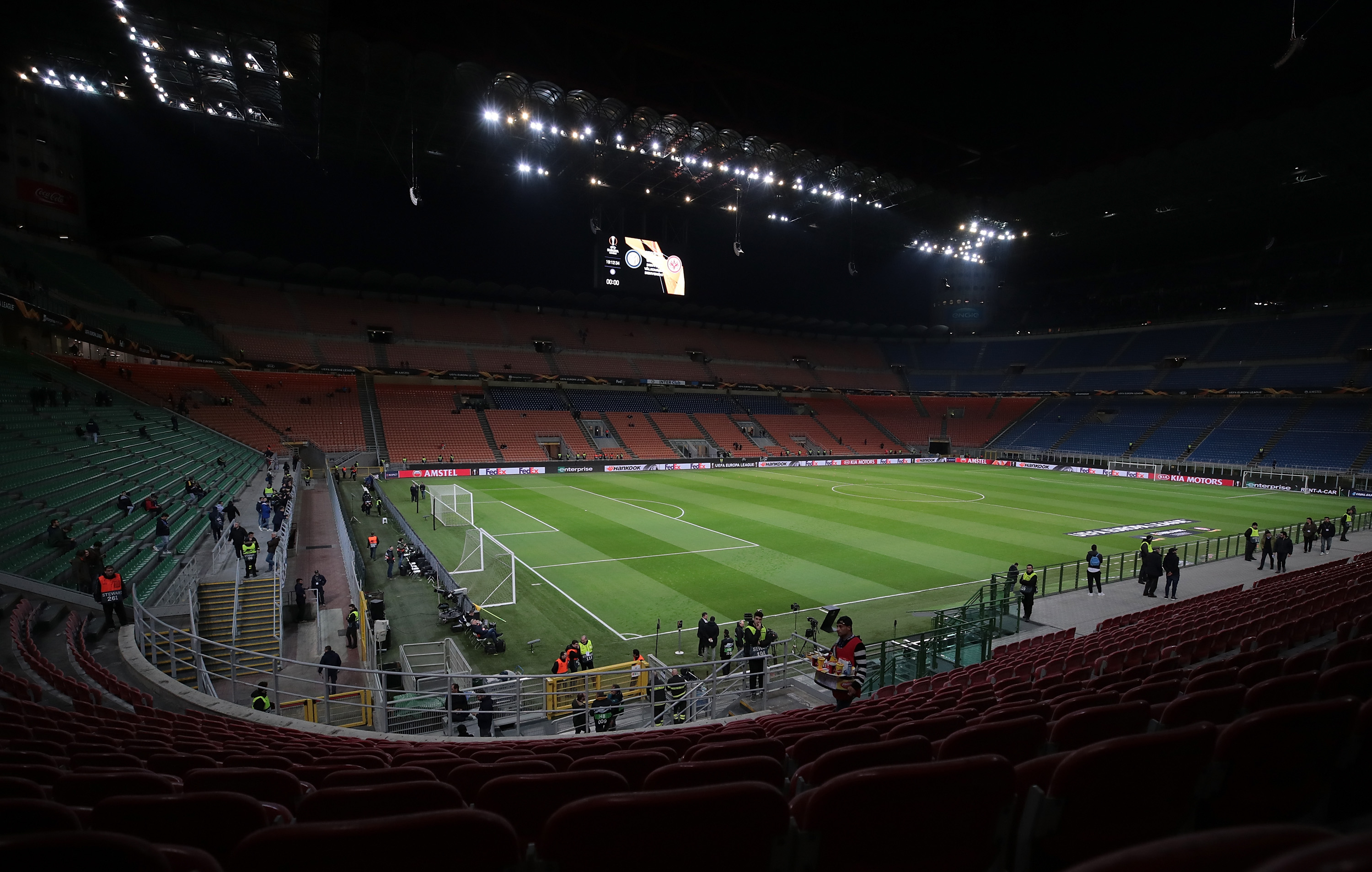 FC Internazionale v Eintracht Frankfurt - UEFA Europa League Round of 16: Second Leg