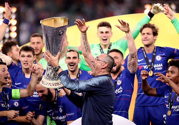 Chelsea, Sarri alza l'Europa League