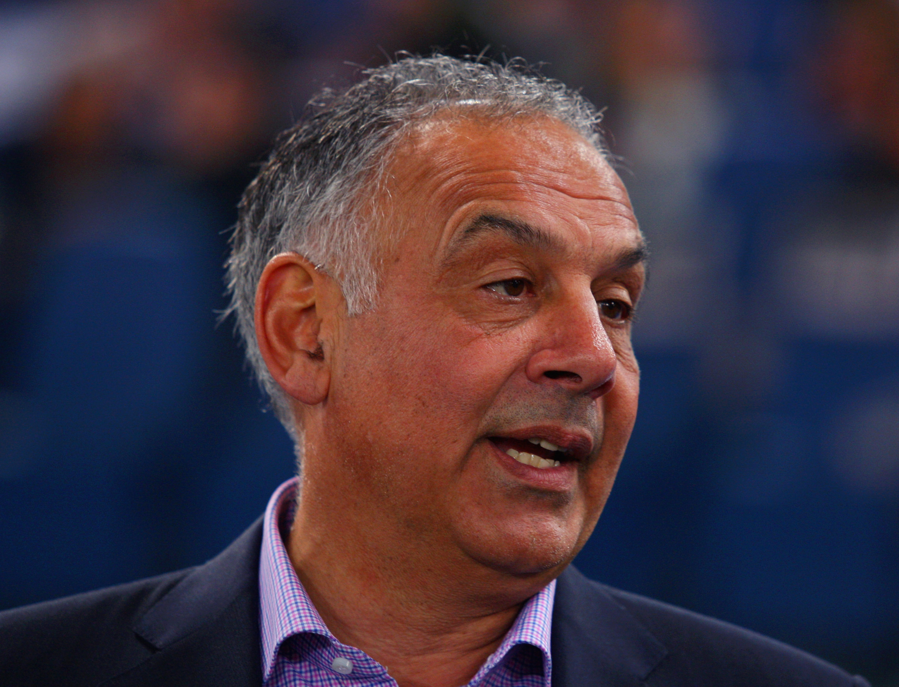 ROME, ITALY - MARCH 02:  AS Roma President James Pallotta looks on during the Serie A match between AS Roma and Juventus FC at Stadio Olimpico on March 2, 2015 in Rome, Italy.  (Photo by Paolo Bruno/Getty Images)