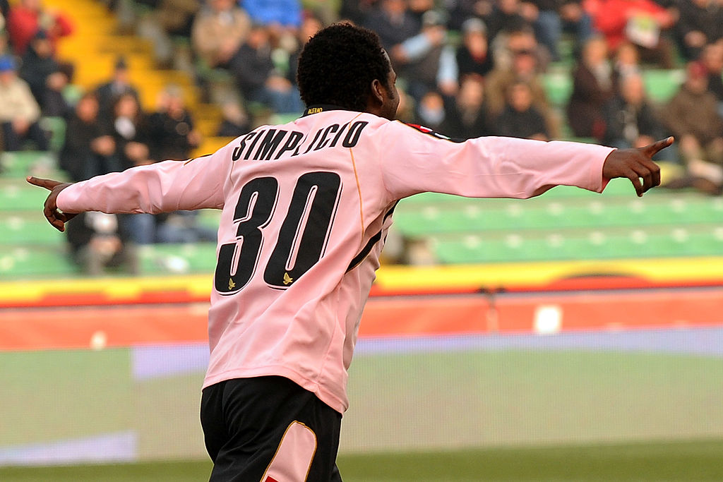 Fabio Simplicio ai tempi del Palermo