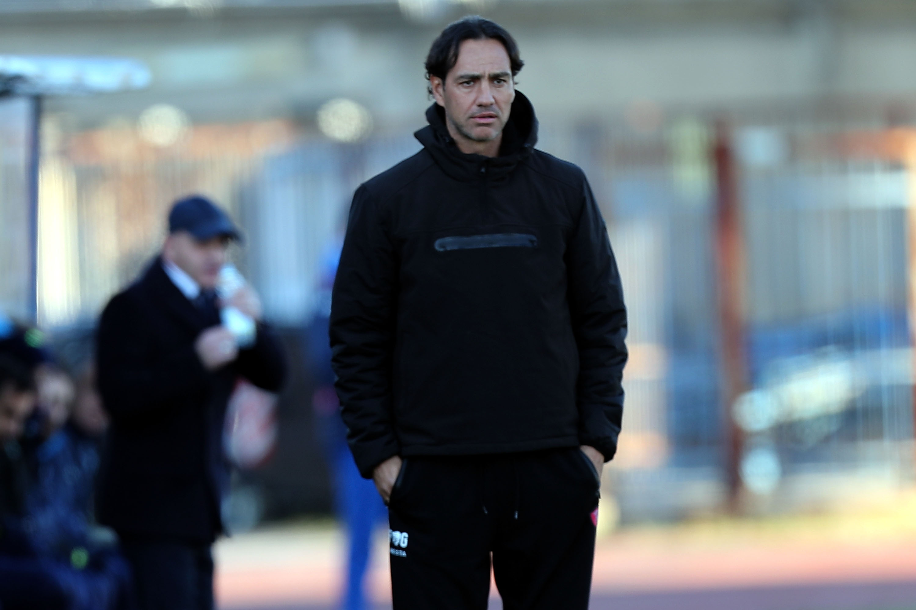 EMPOLI, ITALY - JANUARY 12: Alessandro Nesta manager of AC Perugia looks on during the friendly match between Empoli and Perugia on January 12, 2019 in Empoli, Italy.  (Photo by Gabriele Maltinti/Getty Images)